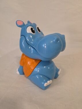 Goliath Burping Baby Hippo Game Replacement Turn Handle Burps Swallows Coins